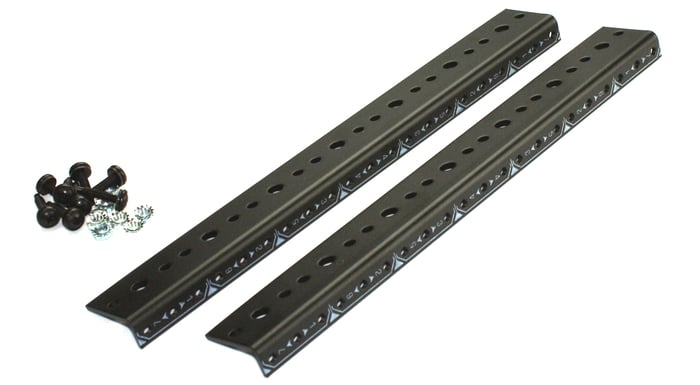 Lowell RRTF-7 Additional TF Mounting Rails With Hardware, 7 Rack Units