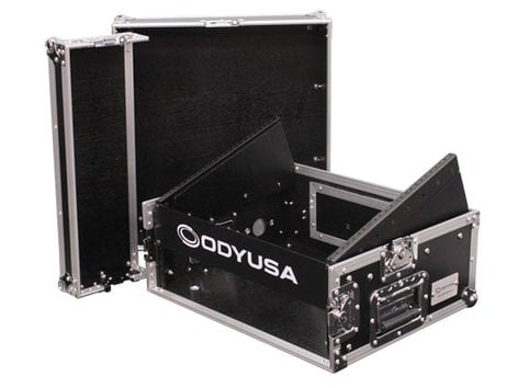 Odyssey FR0802 Combo Rack Case, 8 Unit Top Rack, 2 Unit Bottom Rack