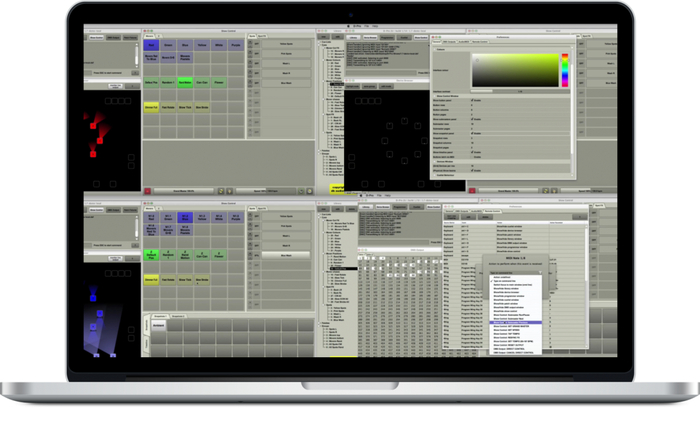 Enttec D-Pro 2U 2-Universe (1024 Channels) Lighting Control Software 70573