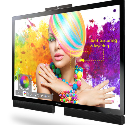 InFocus INF7023 Mondopad Ultra 70" Video Conferencing and Collaboration Solution with 4K INF7023