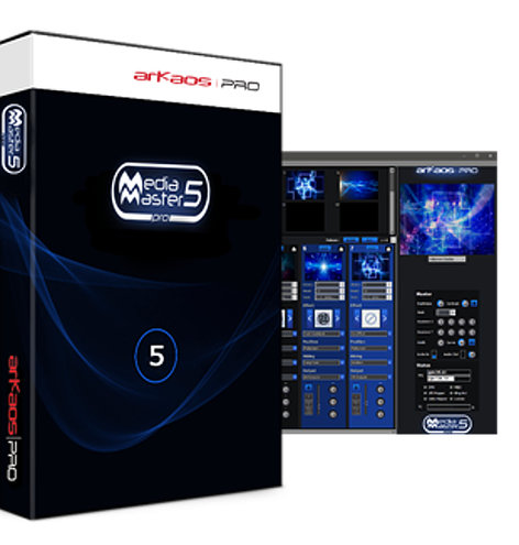 ArKaos MediaMaster Pro 5 Media Control Software Backup License