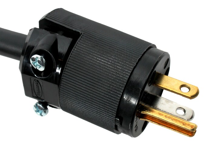 Elite Core PC12-AM-25 25' 12AWG Neutrik Powercon To Edison Male Power Cable