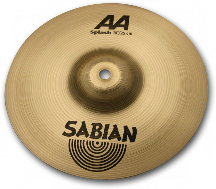 Sabian 21005 10" AA Splash Cymbal In Natural Finish
