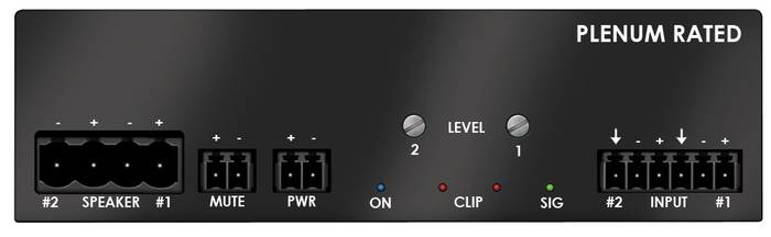 Stewart Audio AV25-2 2-Channel Amplifier, 2x25W At 8 Ohms