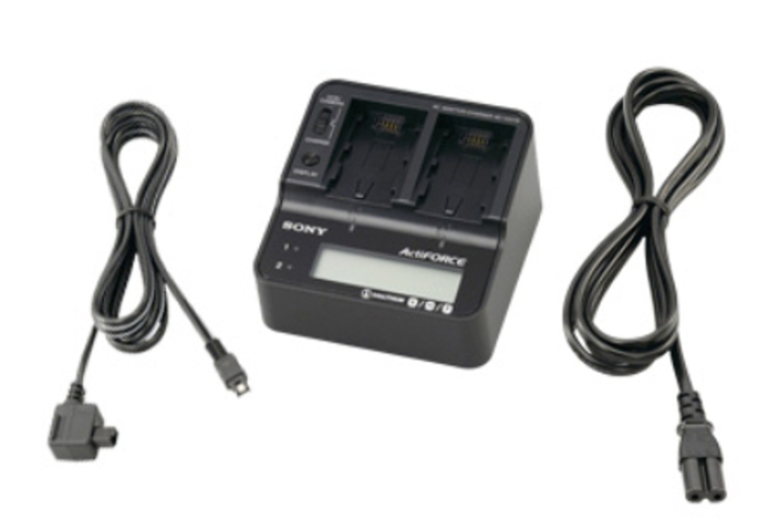 Sony AC-VQV10 Camcorder Battery Charger for Sony V, H, and P Batteries ACVQV10
