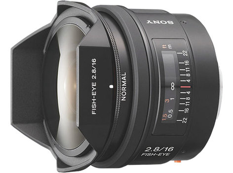 Sony SAL-16F28 16mm F2.8 Fisheye Lens SAL16F28
