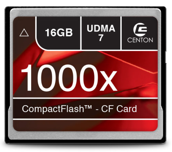 Centon S1-CF1000X-16G 1000x16GB Compact Flash Card S1-CF1000X-16G