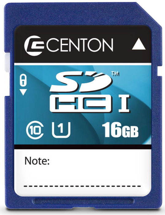 Centon S1-SDHU1-16G 16GB SDHC UHS-1 Card S1-SDHU1-16G