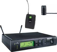 Shure ULXS14/85-J1 Wireless Bodypack System, WL185 Cardioid Lavalier Mic, ULX1 Bodypack Transmitter, 554-590 MHz ULXS14/85-J1