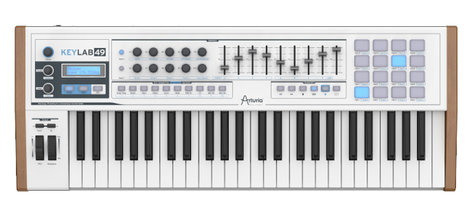 Arturia KeyLab 49 49-Key MIDI Controller, with Analog Synthesizer Emulation Software KEYLAB-49-B1