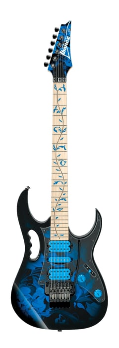 Ibanez JEM77PBFP Blue Floral Pattern JEM Series Steve Vai Signature Electric Guitar