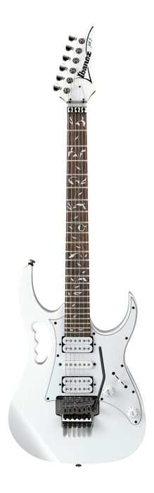 Ibanez JEMJRWH White Steve Vai Signature Series Electric Guitar