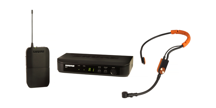 Shure BLX14/SM31-H10 BLX Series Single-Channel Wireless Mic System With SM31FH Headset, H10 Band (542-572MHz)