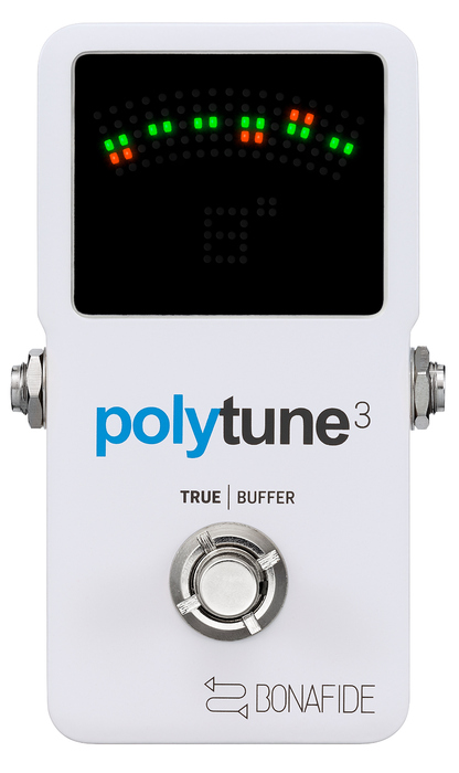 TC Electronic PolyTune 3 Poly-Chromatic Tuner with Built-in Buffer POLYTUNE-3