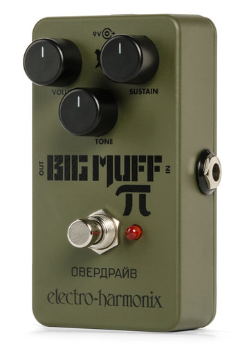 Electro-Harmonix Green Russian Big Muff Distortion/Sustainer Pedal RUS-BM