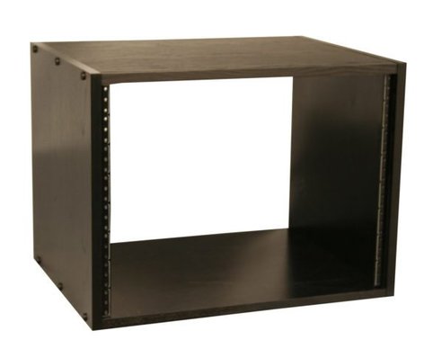 Gator Cases GR-STUDIO-8U 8RU Studio Rack Cabinet, Black GR-STUDIO-8U