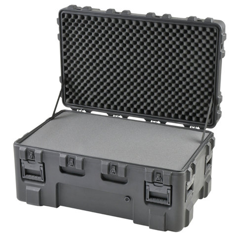 SKB 3R4024-18B-L 40"x24"x18"Waterproof Case With Layered Foam Interior