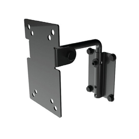 Allen Products/Adaptive Technologies MultiMount MM-017 Pan & Tilt Speaker Wall Mount in Black, 25 lb Capacity MM-017