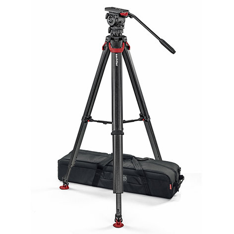 Sachtler SYSTEM-FSB8T-FT-MS FSB8 Touch&Go Head with Flowtech MS Tripod SYSTEM-FSB8T-FT-MS
