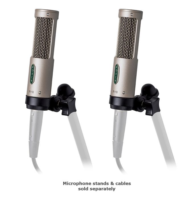 Royer R-10-MP Passive Mono Ribbon Microphones, Matched Pair