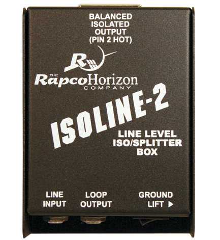 RapcoHorizon Music IL-2 Transformer Isolation Interface Box IL-2