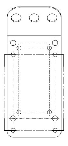 JBL MTC-CBT-SUS3 Suspension Bracket For CBT Speakers, Black