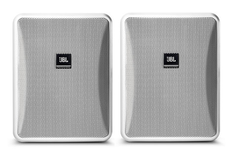 JBL CONTROL 25-1 Compact Indoor/Outdoor, Background/Foreground Speaker, White, Sold In Pairs CONTROL-25-1-WHT
