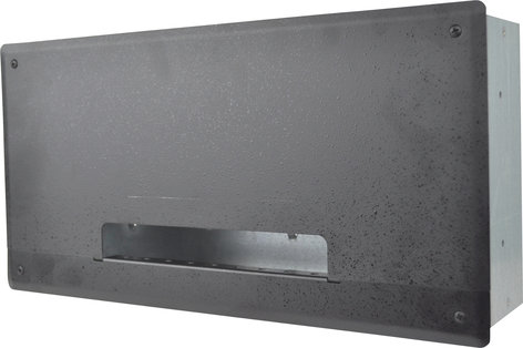 FSR, Inc PWB-250-BLK Plasma/Flat Panel Display Wall Box with 6 IPS, 3 AC/Gang, 2 Knockouts PWB-250-BLK