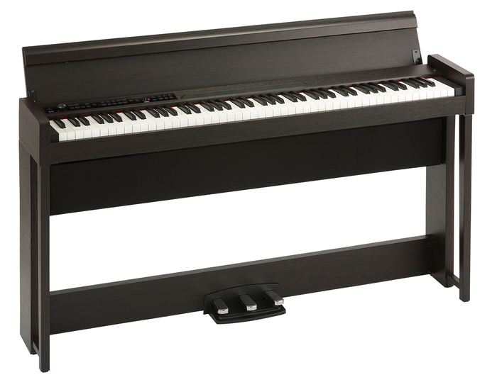 Korg C1 Air Digital Piano - Black 88-Key Digital Piano With Bluetooth Audio Reciever And Built-In Speakers