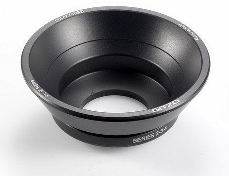 Gitzo GS3322V100 100mm Half-Bowl Video Head Adapter for Series 2-3-4 Systematic Tripods GS3322V100
