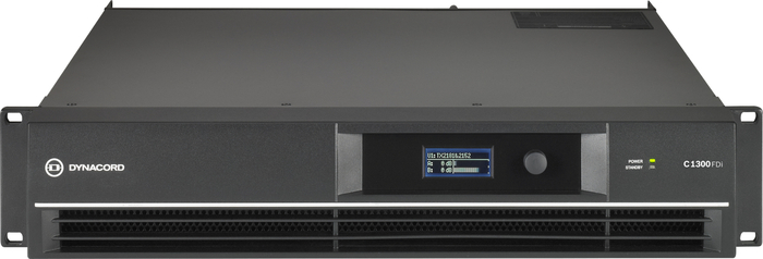 Dynacord C1300FDi DSP Power Amplifier With FIR Drive Phoenix Connectors