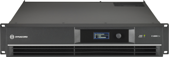 Dynacord C1800FDi Installation DSP Power Amplifier With FIR Drive, 70V/100V