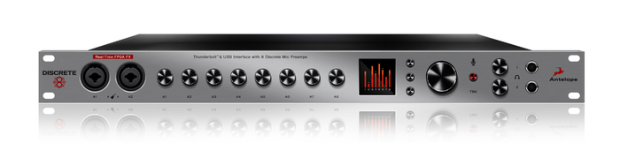 Antelope Audio DISCRETE-8 Discrete 8 Thunderbolt And USB Audio Interface With 8 Mic Preamps