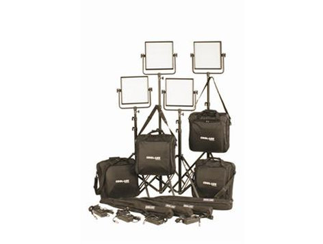 Cool-Lux CL4-4000DSG Daylight PRO Studio LED Spot Kit CL4-4000DSG