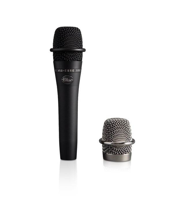 Blue Microphones ENCORE-100-BLACK Dynamic Handheld Live Performance Mic ENCORE-100-BLACK