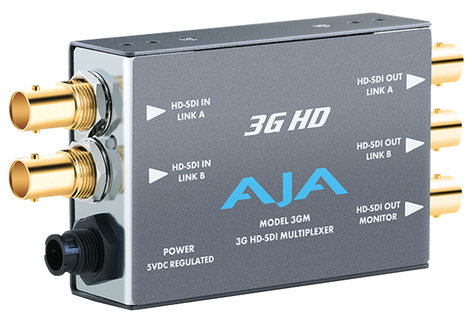 AJA Video Systems Inc 3GM 3G/1.5G HD-SDI Multiplexer 3GM