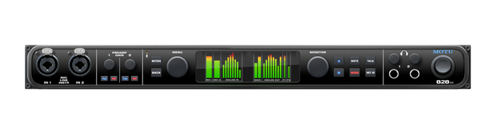 MOTU 828es 28x32 Thunderbolt, USB 2.0 Audio Interface With DSP And AVB / TSN Networking