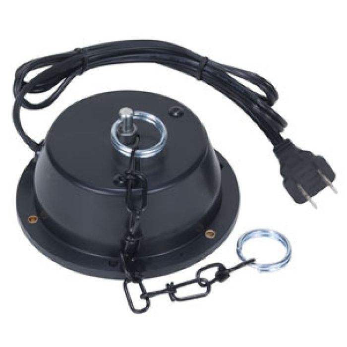ADJ M-1RPM Mirror Ball Motor, 1 RPM, Holds up to 16" M-1RPM