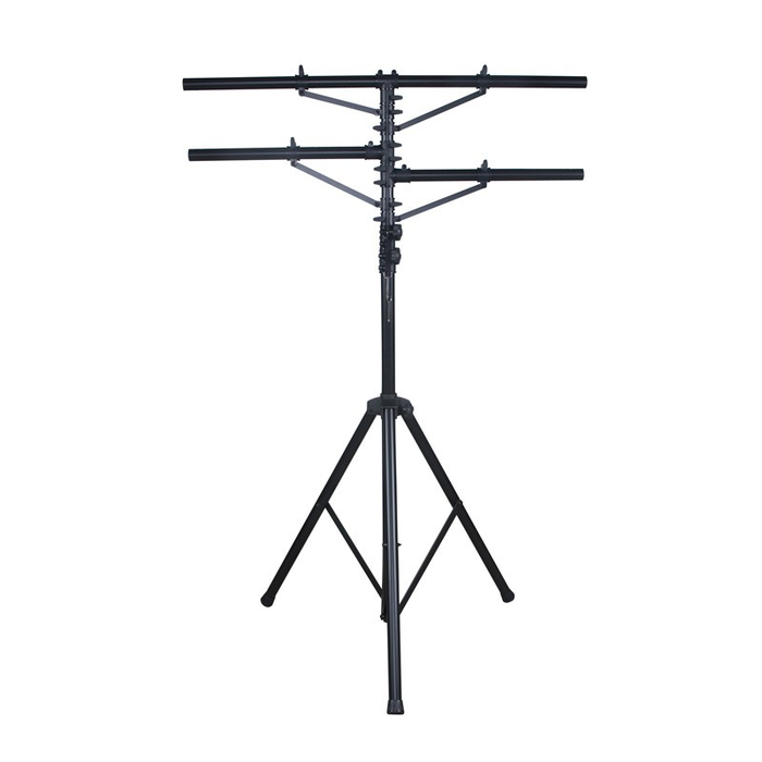 ADJ LTS-1 12' Black Tripod Stand With 2 Side Bars