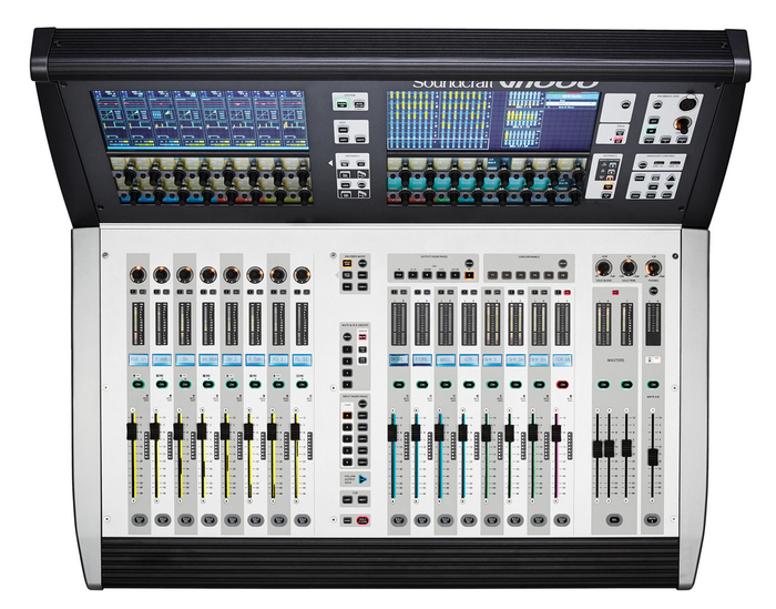 Soundcraft Vi1000 96-Channel Compact Digital Mixer With 20 Faders