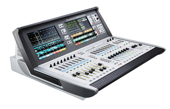 Soundcraft Vi1000 96-Channel Compact Digital Mixer With 20 Faders