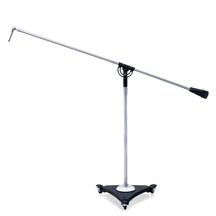 Atlas Sound SB-36W 49"-73" Microphone Boom Stand with Air Suspension System and Wheeled Tripod Base SB36W