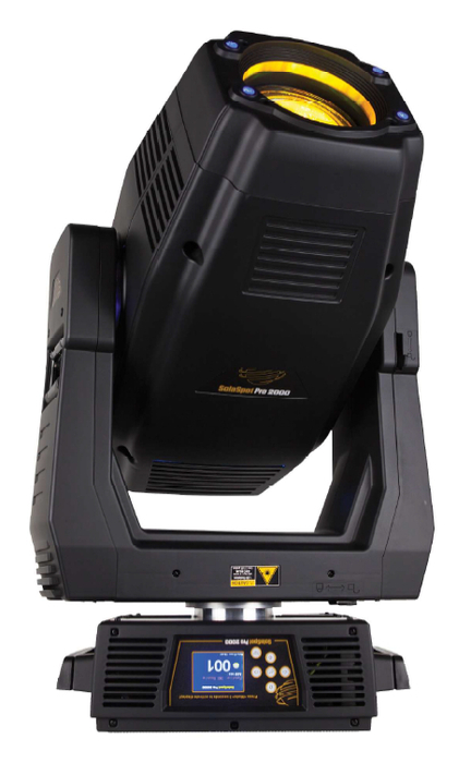 High End Systems SolaSpot 2000 HC6500K 600W Bright White Moving Head LED with Roadcase SOLASPOT-2000-6500K