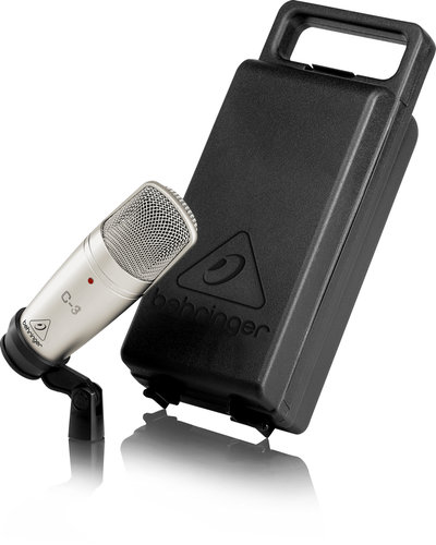 Behringer C-3 Large Dual-Diaphragm Multi-Pattern Condenser Microphone C-3