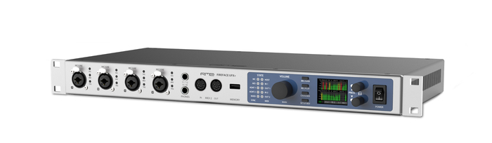 RME Fireface UFX+ Firewire Audio 188 Channel USB Thunderbolt Interface, 1RU FIREFACE-UFX-PLUS