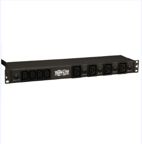 Tripp Lite PDU1230 Single-Phase Basic PDU With 20-Outlets, 15' Cord, 1 Rack Unit