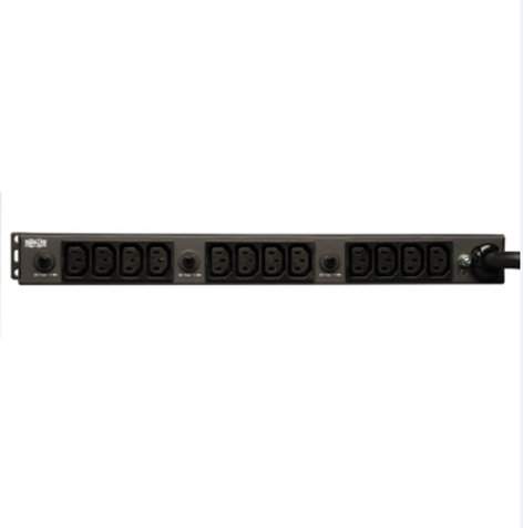 Tripp Lite PDU1230 Single-Phase Basic PDU With 20-Outlets, 15' Cord, 1 Rack Unit