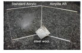 Clearsonic AR2466X3 5.5' x 6' 3-Section Clear Scratch-Resistant Acoustic Isolation Panel AR2466X3