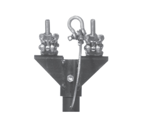 City Theatrical 290 Pipe End Tail Down for Safer Sidearms 290-CTH