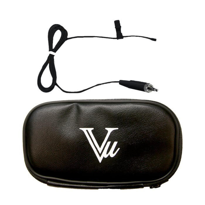 Vu LM6000-LM3-BK Lapel Mic, 3mm LM3 Black LM6000-LM3-BK
